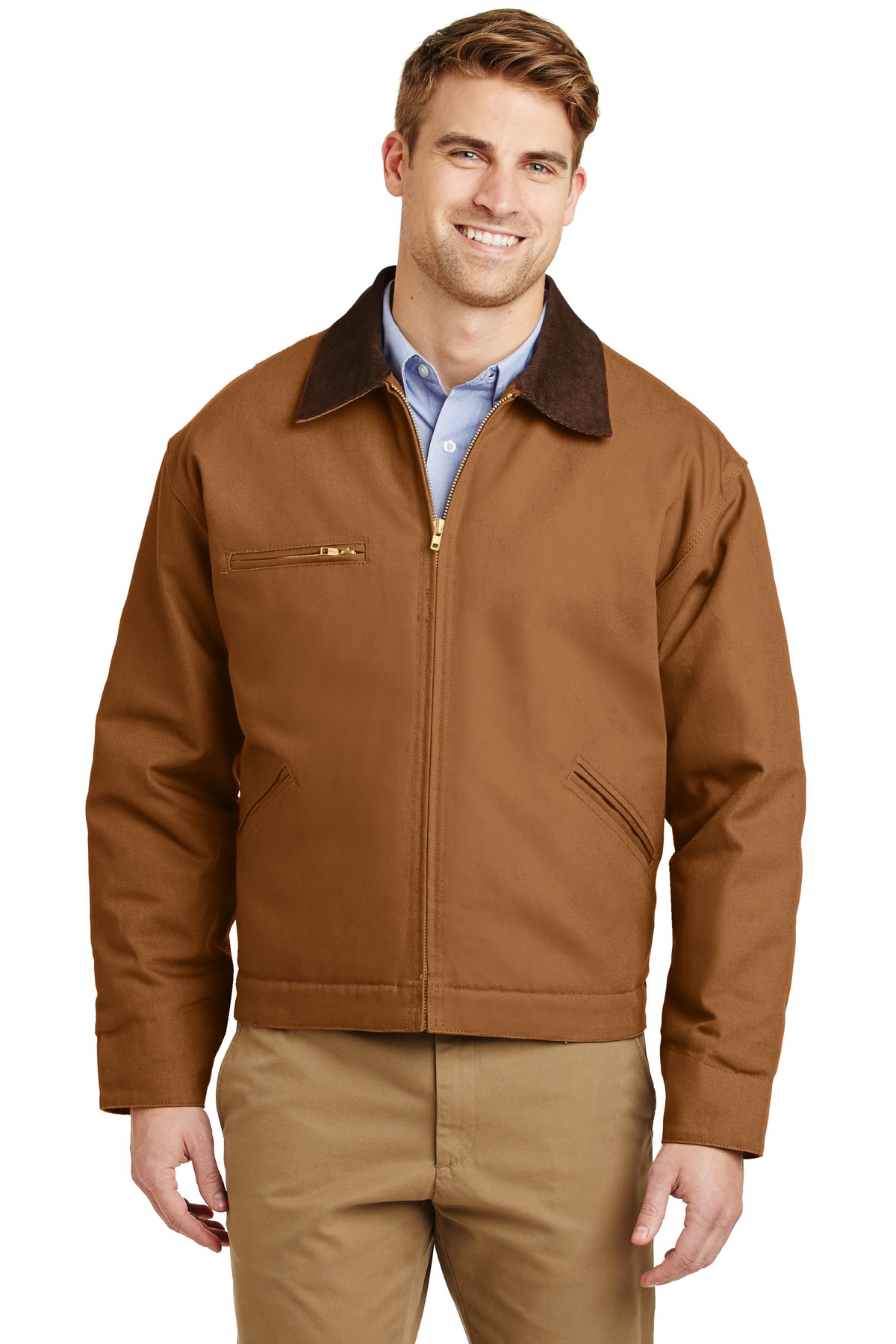 Front view of Duck Cloth Work Jacket