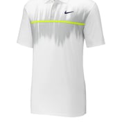 Front view of Dry Vapor Fog Print Polo