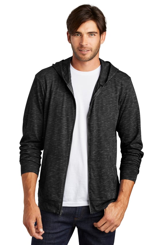 Front view of Medal Full-Zip Hoodie