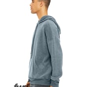 Side view of FWD Fashion Sueded Fleece Hoodie
