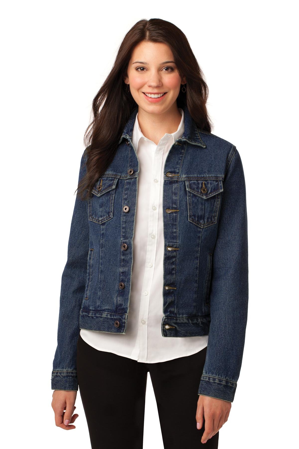 Front view of Women’s Denim Jacket