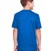 Back view of Youth Fusion ChromaSoft Performance T-Shirt