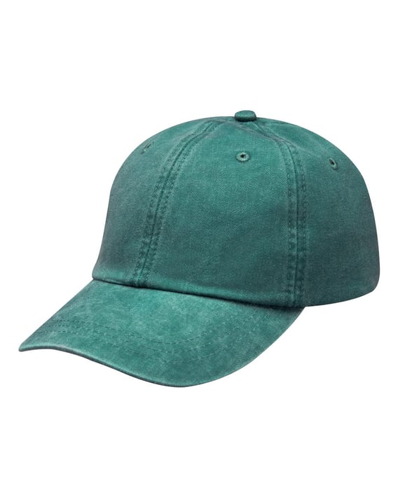Front view of Optimum Pigment-Dyed Cap