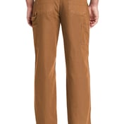 Back view of Washed-Duck Work Dungaree