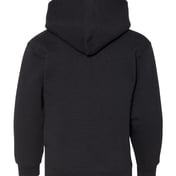 Back view of Youth Dri Power® Hooded Sweatshirt