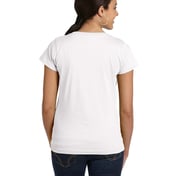 Back view of Ladies’ Fine Jersey T-Shirt