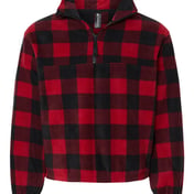 Front view of Polar Fleece Quarter-Zip Pullover