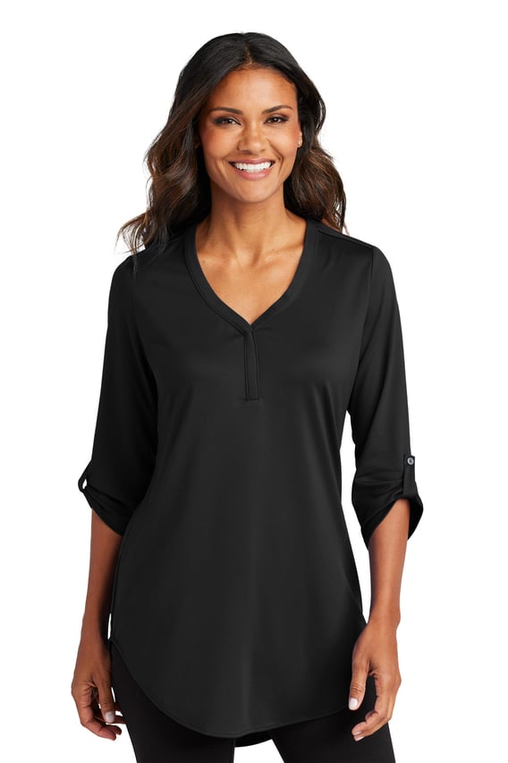 Front view of Women’s City Stretch 3/4-Sleeve Tunic