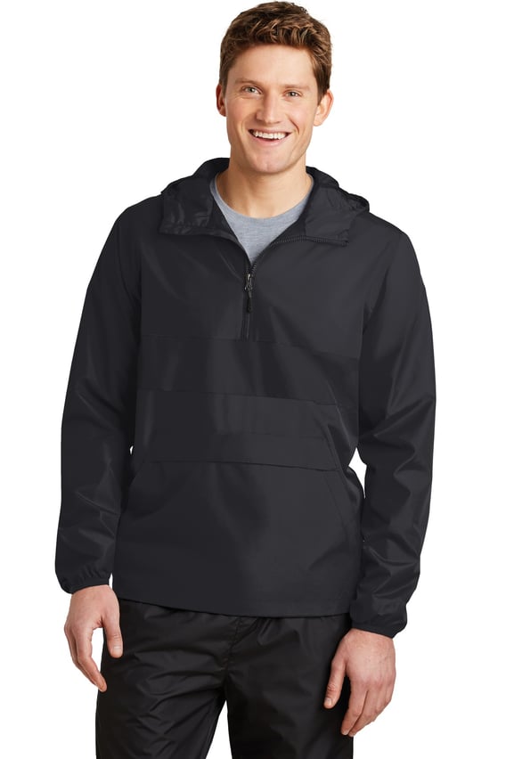 Front view of Zipped Pocket Anorak