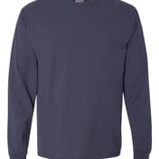 Front view of Garment-Dyed Long Sleeve T-Shirt