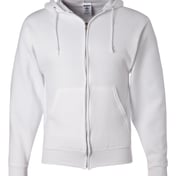Front view of NuBlend® Full-Zip Hooded Sweatshirt