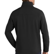 Back view of Rugged Ripstop Soft Shell Jacket