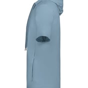 Side view of Eco Revive™ Ventura Soft Knit Short Sleeve Hoodie