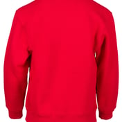 Back view of Youth Dri-Power® Crewneck Sweatshirt