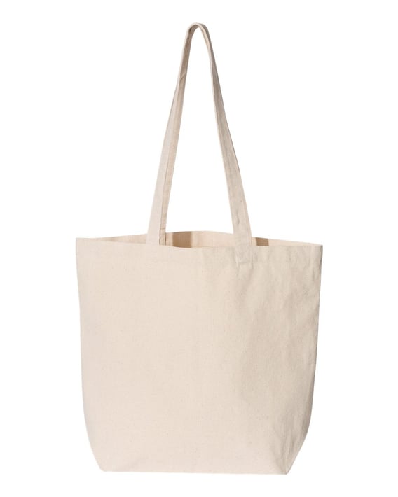 Front view of Large Canvas Tote