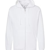 Front view of Midweight Full-Zip Hooded Sweatshirt