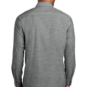 Back view of Slub Chambray Shirt