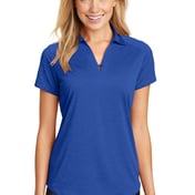 Front view of Women’s Digi Heather Performance Polo