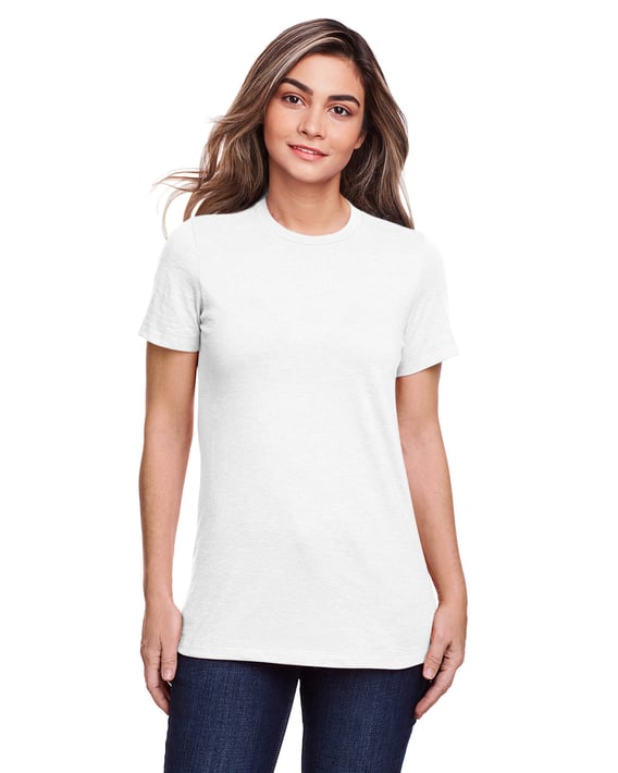 Front view of Ladies’ Softstyle CVC T-Shirt