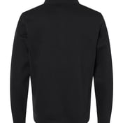 Back view of Heavyweight Fleece Quarter-Zip Sweatshirt