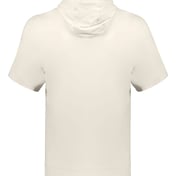 Back view of Eco Revive™ Ventura Soft Knit Short Sleeve Hoodie