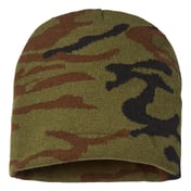Front view of USA-Made Camo Beanie