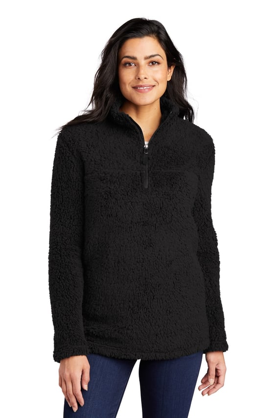 Front view of Women’s Cozy 1/4-Zip Fleece