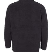 Back view of Sherpa Quarter-Zip Pullover