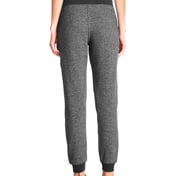 Back view of Ladies’ Pacifica Denim Fleece Jogger Pant