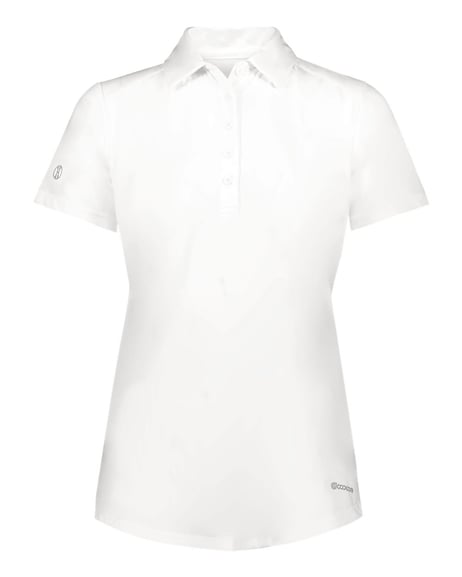 Front view of Women's Electrify CoolCore® Polo