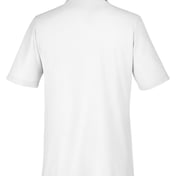Back view of Men’s Fusion ChromaSoft Pique Polo