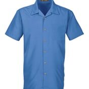 Front view of Barbados Textured Camp Shirt