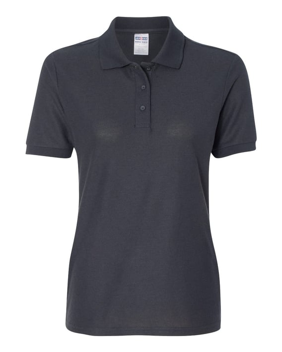 Front view of Women’s Easy Care Piquéé Polo