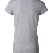 Back view of Women’s Jersey V-Neck Tee