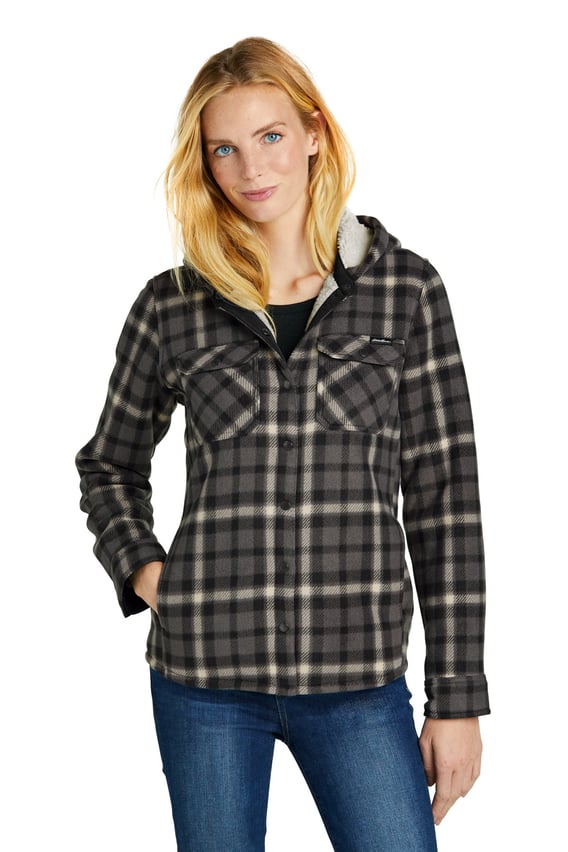 Front view of Ladies Woodland Shirt Jac