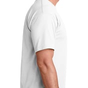 Side view of Adult 5.4 Oz., 100% Cotton T-Shirt