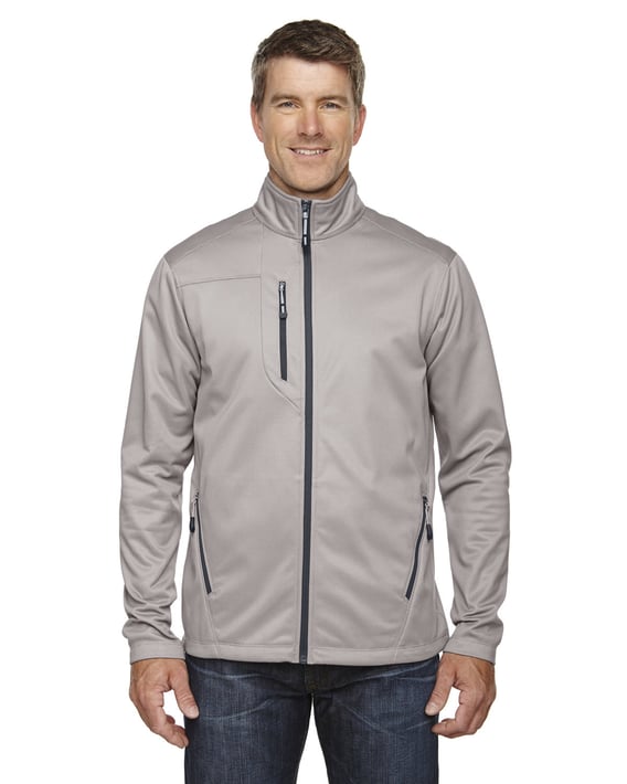 Front view of Men’s Trace Printed Fleece Jacket