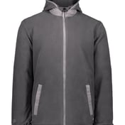 Side view of Turnabout Reversible Hooded Jacket