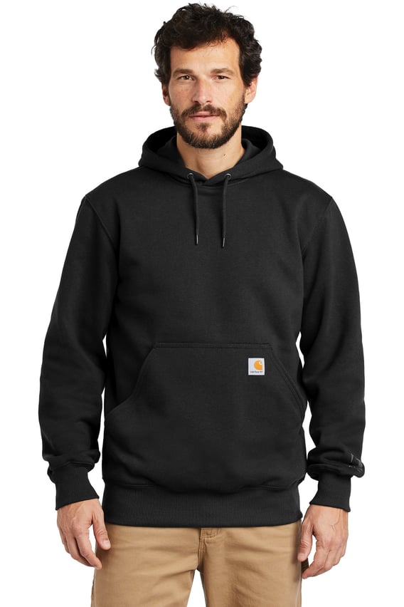 Front view of Rain Defender ® Paxton Heavyweight Hooded Sweatshirt