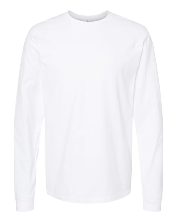 Front view of Heavyweight Jersey Long Sleeve T-Shirt