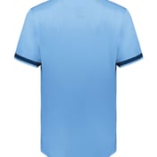 Back view of Full Button Baseball Jersey