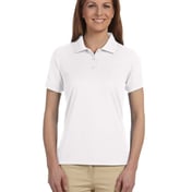 Front view of Ladies’ Dri-Fast Advantage Solid Mesh Polo