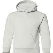 Front view of Heavy Blend™ Youth Hooded Sweatshirt