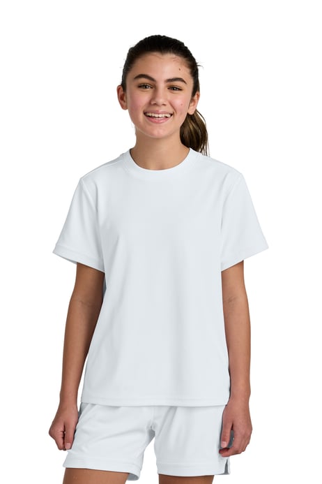 Front view of Youth Club Short Sleeve Crew
