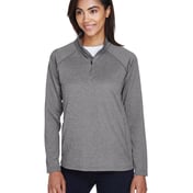 Front view of Ladies’ Stretch Tech-Shell® Compass Quarter-Zip