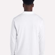 Back view of Dri-Power® Long Sleeve Polo
