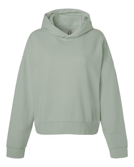 Front view of Women's California Wave Wash Sunday Hooded Sweatshirt
