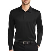 Front view of Silk Touch Performance Long Sleeve Polo