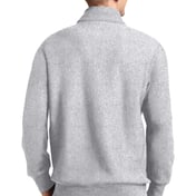 Back view of Super Heavyweight 1/4-Zip Pullover Sweatshirt