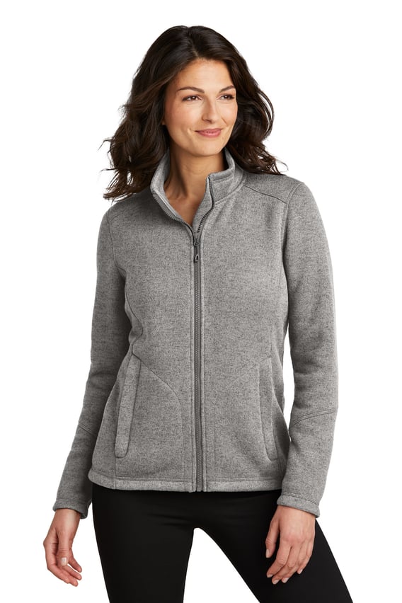 Front view of Women’s Arc Sweater Fleece Jacket